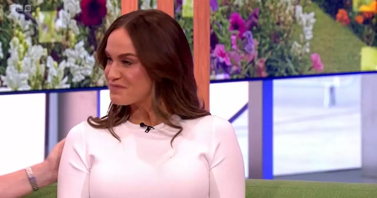 Vicky Pattison fights tears on The One Show as she opens up on personal project