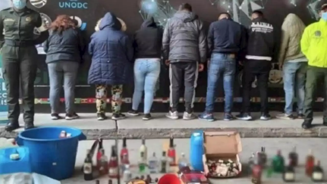 Cayó red familiar que vendía licor adulterado en Bogotá | Minuto30.com