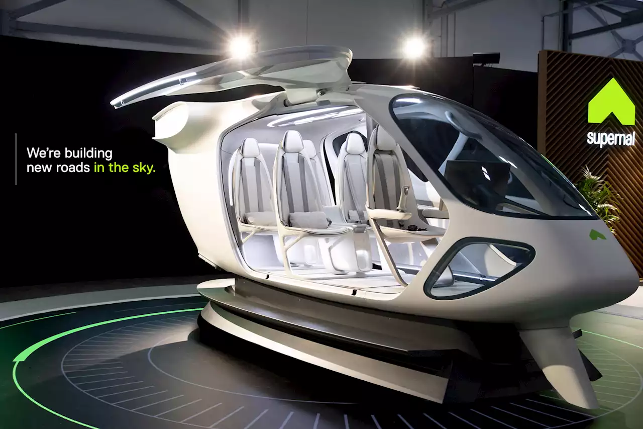 Hyundai previews the cabin of its planned flying taxi