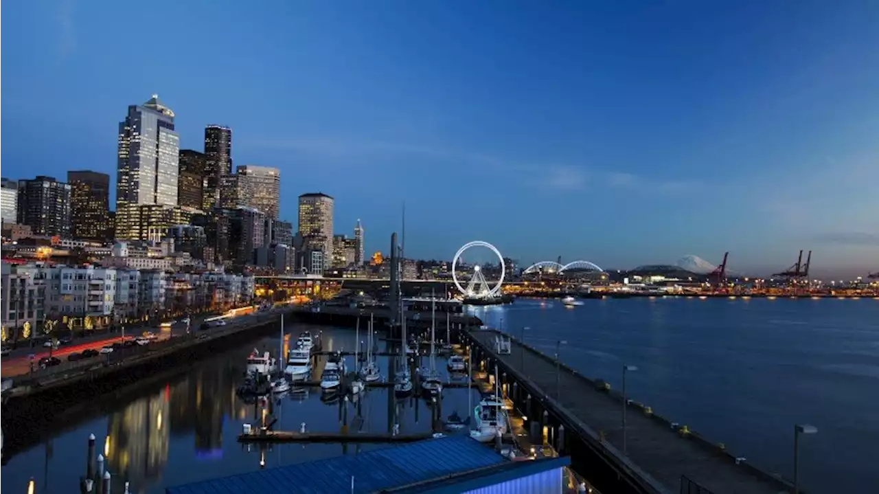 Portions of Alaskan Way reduced to one lane Monday night as crews finish new sidewalks