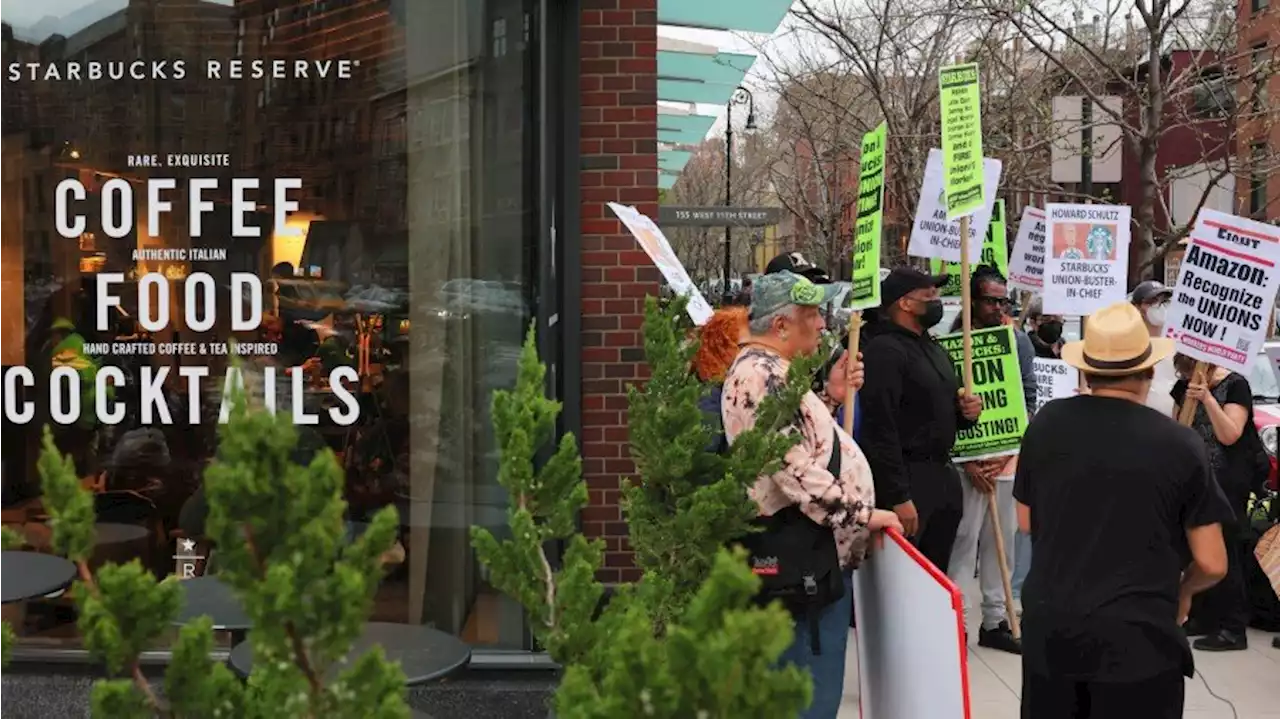 Starbucks Roastery workers protest store closures as Schultz says its 'just the beginning'