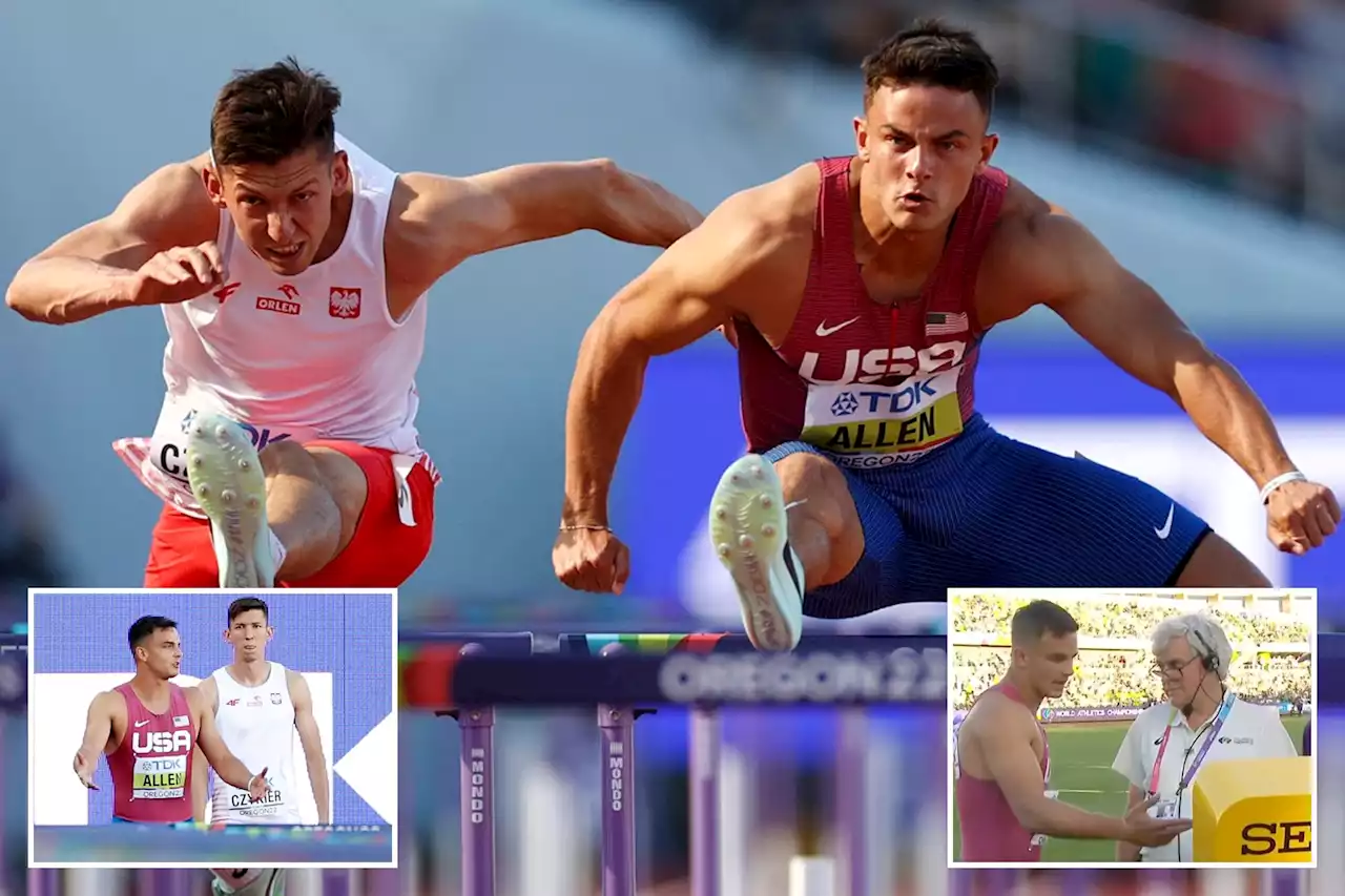 Eagles receiver Devon Allen disqualified in world track championships controversy