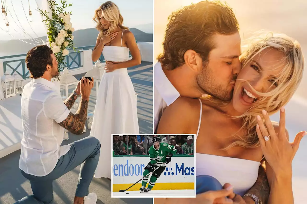 Stars’ Tyler Seguin reveals intimate look at scenic engagement