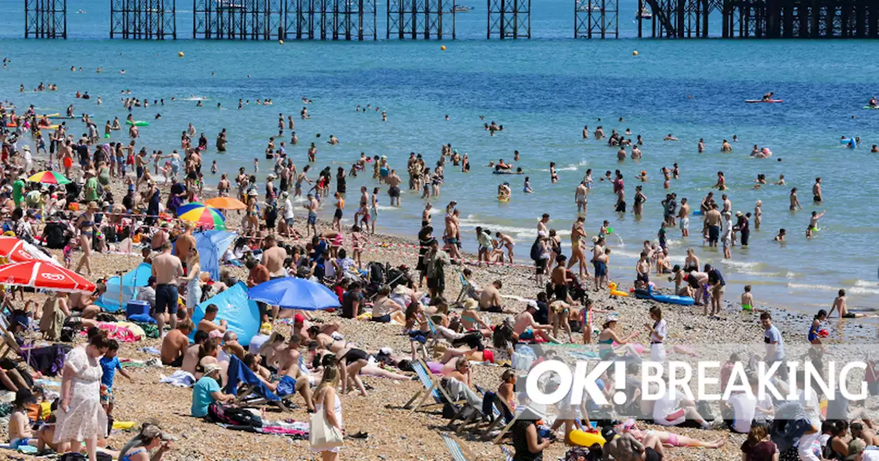 Temperatures soar as Met Office records 40C in England for first time ever