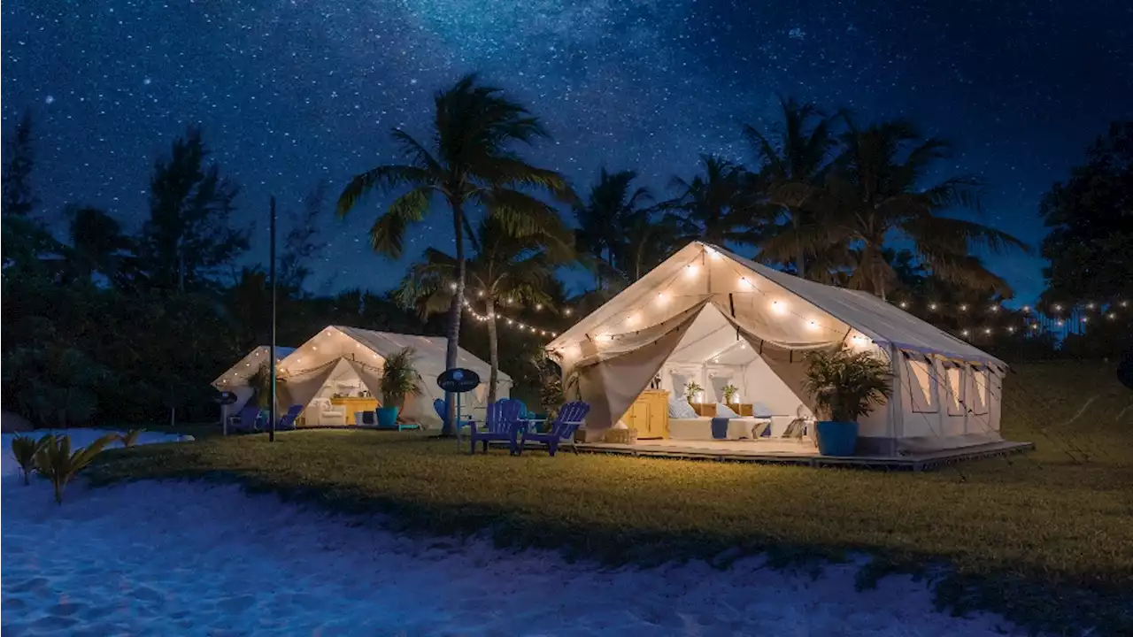 This Bahamas Resort’s New Glamping Experience Lets You Kayak With Dolphins