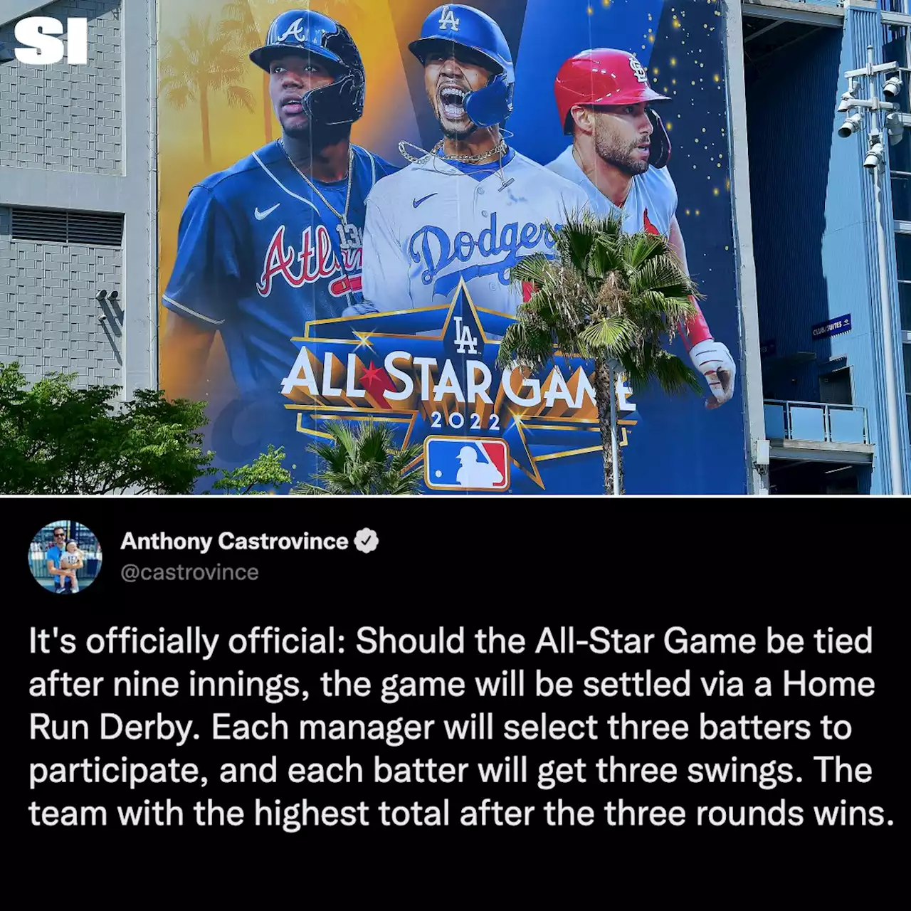 MLB Adds HR Derby to All-Star Game If Teams Tied After Ninth Inning