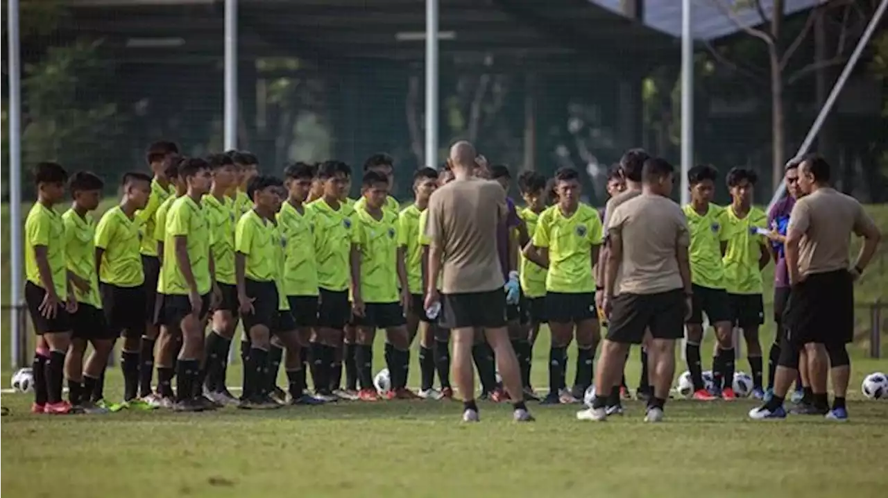 Persiapan Piala AFF U-16 2022, Pelatih Bima Sakti Menguji Kekuatan Fisik Pemain Timnas U-16