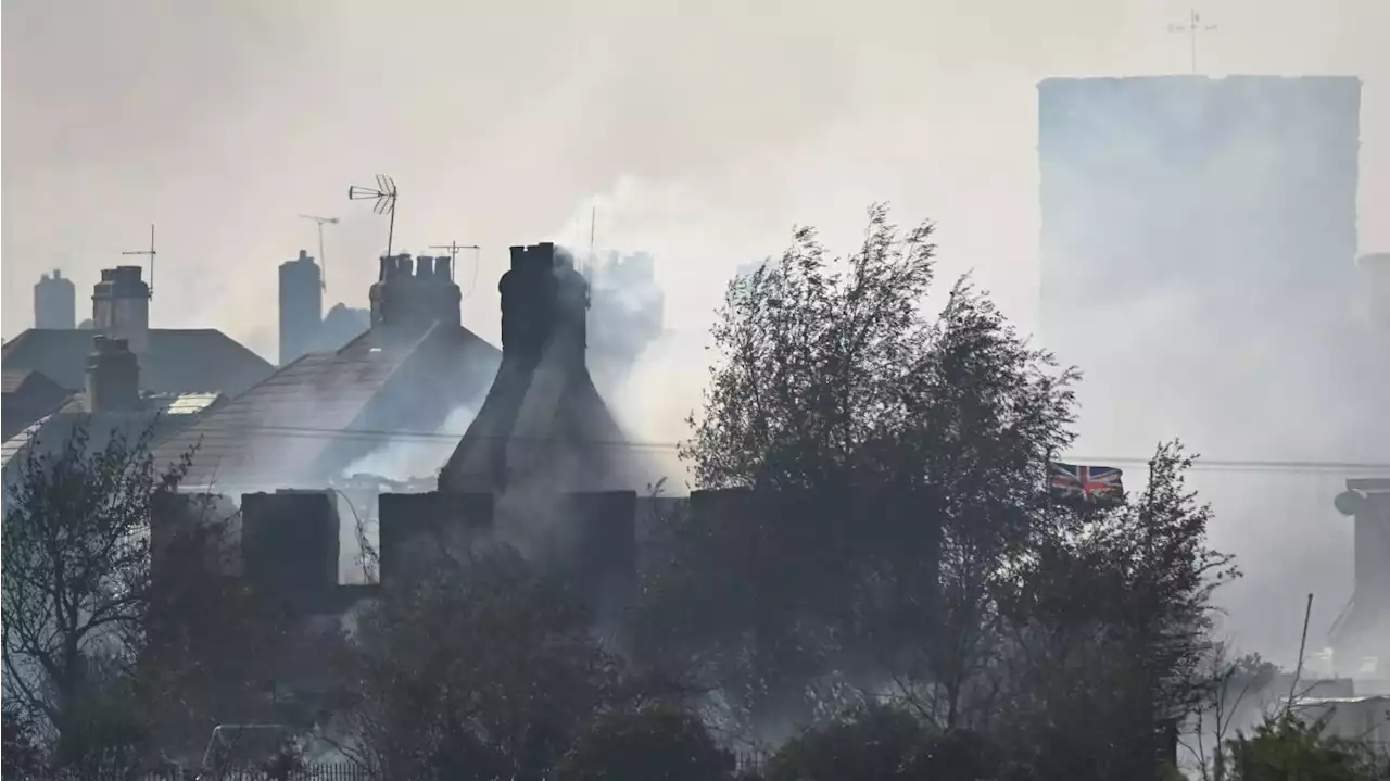 London Is Burning as Record Temperatures Engulf the City