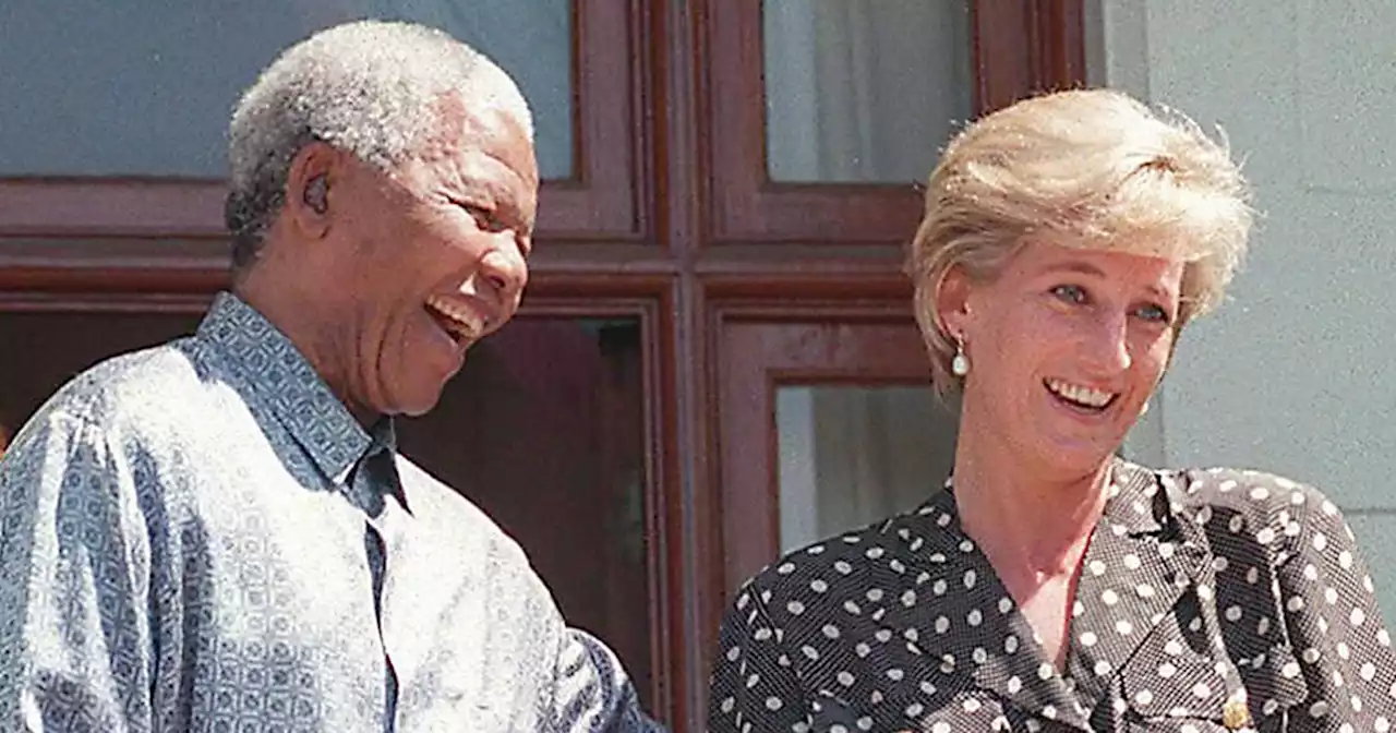 Prince Harry reflects on a photo of Princess Diana and Nelson Mandela's first meeting