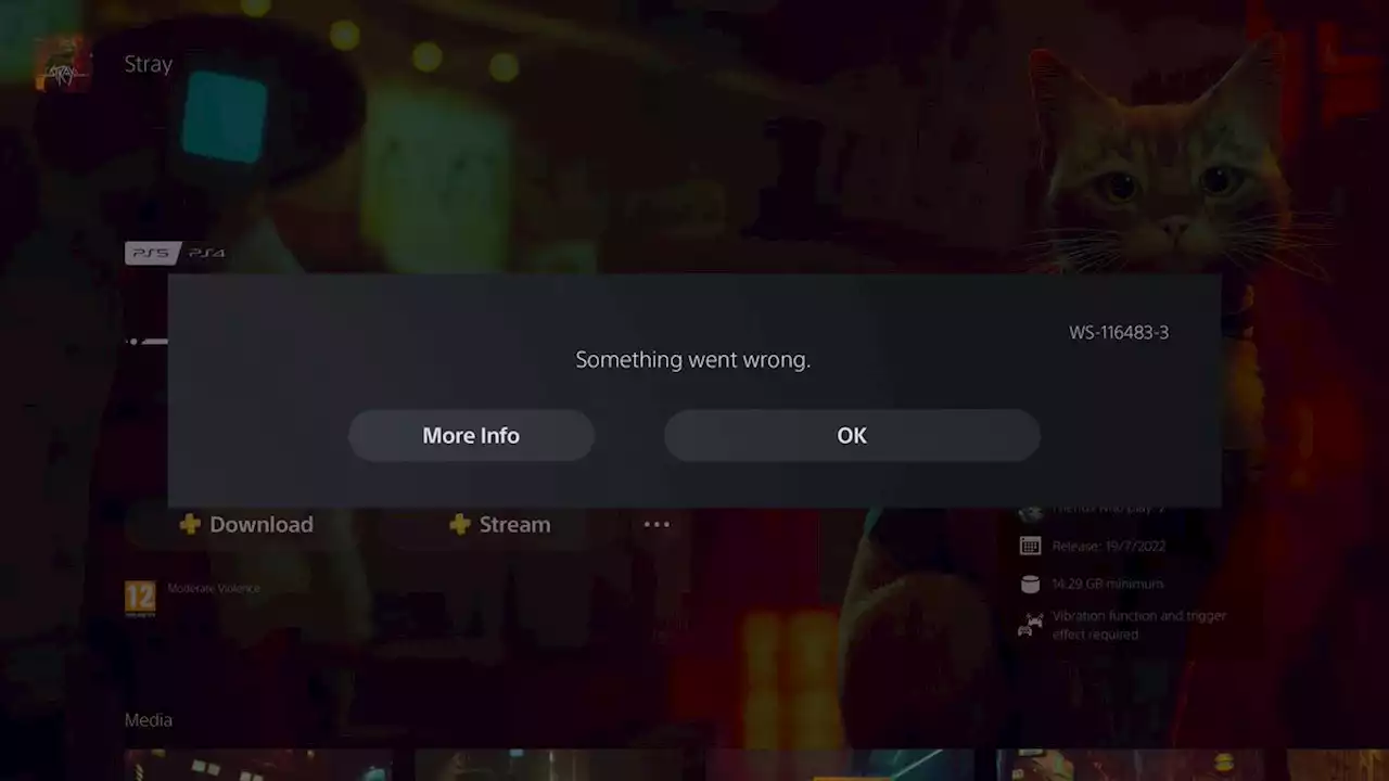 PlayStation Store is down so users can’t download Stray, MultiVersus or PS Plus games | VGC