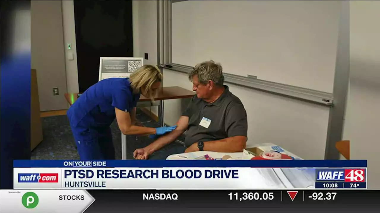 Blood drive for research looking to provide screening tool for PTSD