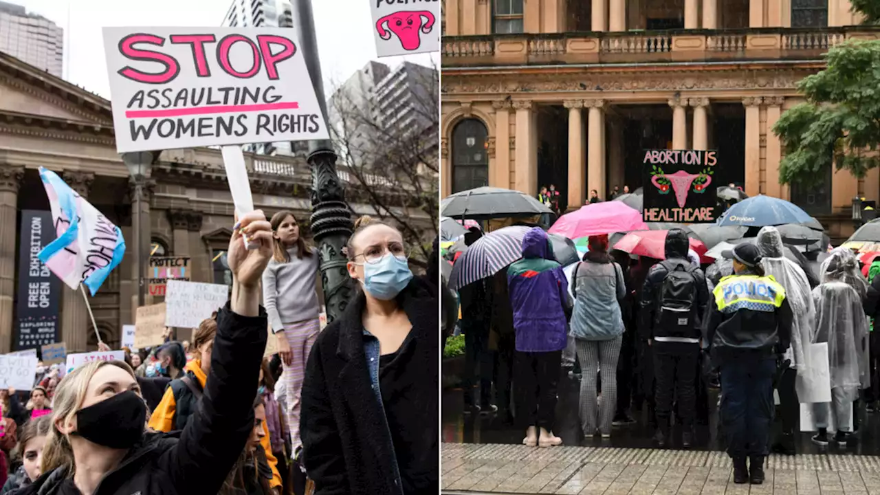 Thousands rally across Australia after Roe v Wade abortion ruling