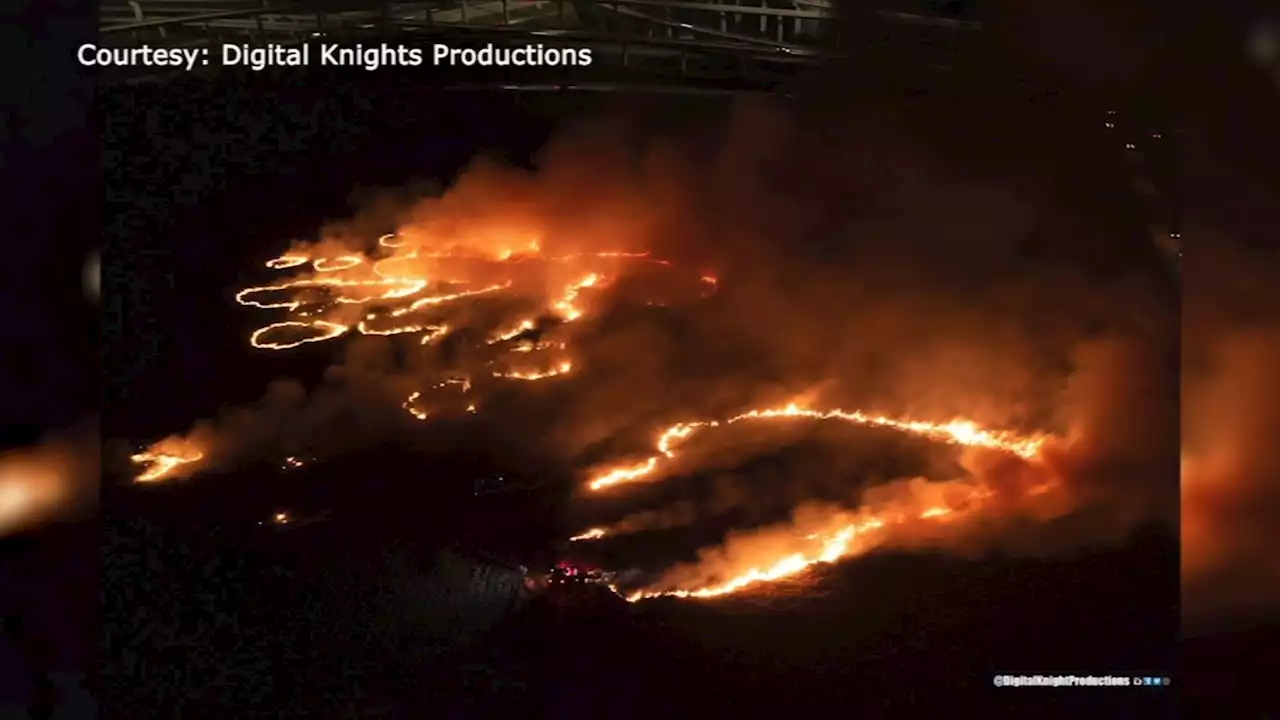 3-acre grass fire erupts during fireworks show near NW Harris Co. church