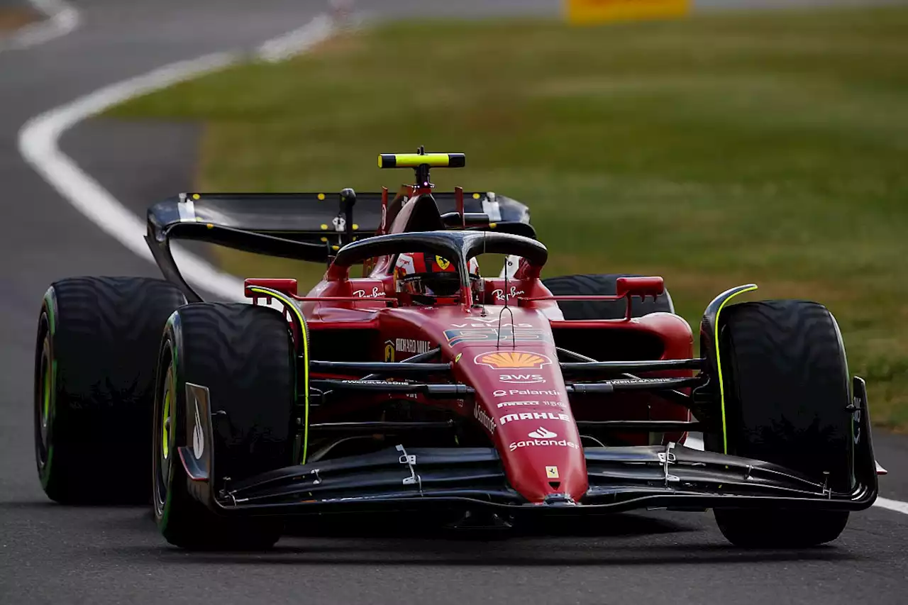 F1 British GP: Sainz grabs maiden pole in wet qualifying