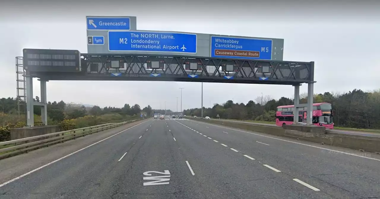 Belfast road closures as M2 maintenance to continue this weekend