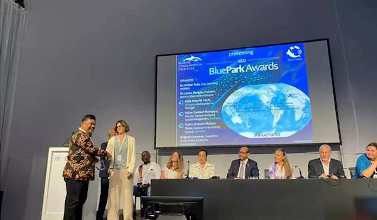 Pemerintah Indonesia Raih Blue Park Awards Tingkat Emas