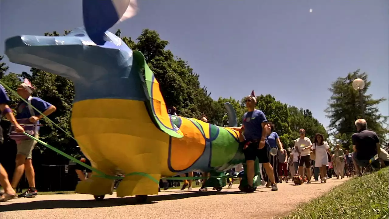 Parade erinnert an Olympische Spiele in München