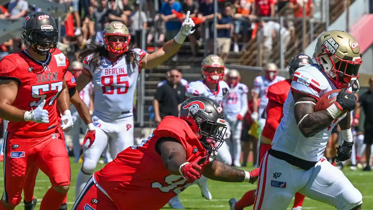 Berlin Thunder schlagen Cologne Centurions deutlich