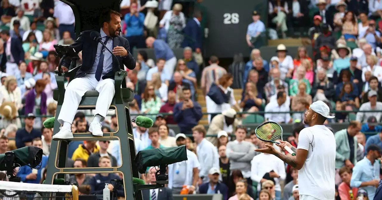 Video: Tsitsipas tiró una pelota a la tribuna y Kyrgios estalló pidiendo la descalificación