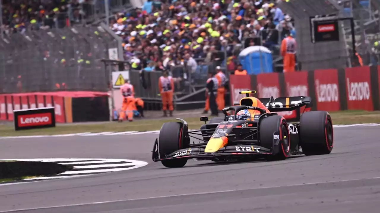 Checo Pérez finaliza segundo en el último entrenamiento para el GP de Gran Bretaña