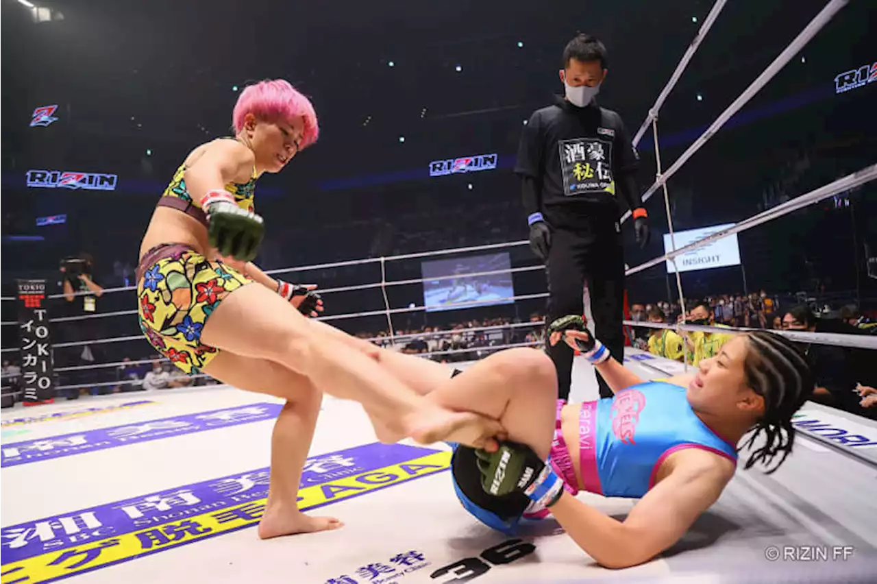 【ＲＩＺＩＮ】ＪＫファイター須田萌里が衝撃勝利 ＲＥＮＡ「恐ろしい１７歳が出てきた」 - トピックス｜Infoseekニュース