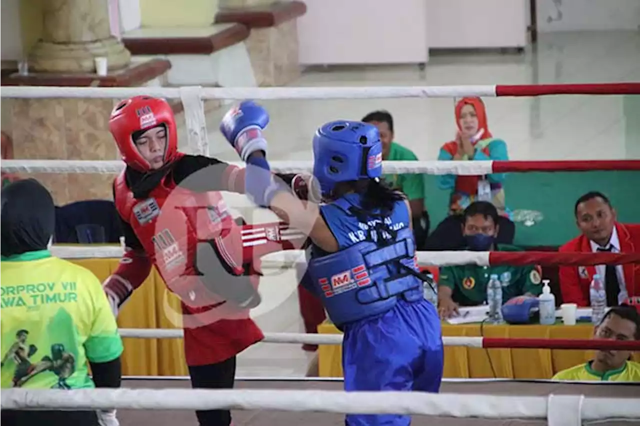 Dua Atlet Muaythai Kab Probolinggo Tembus Final Porprov