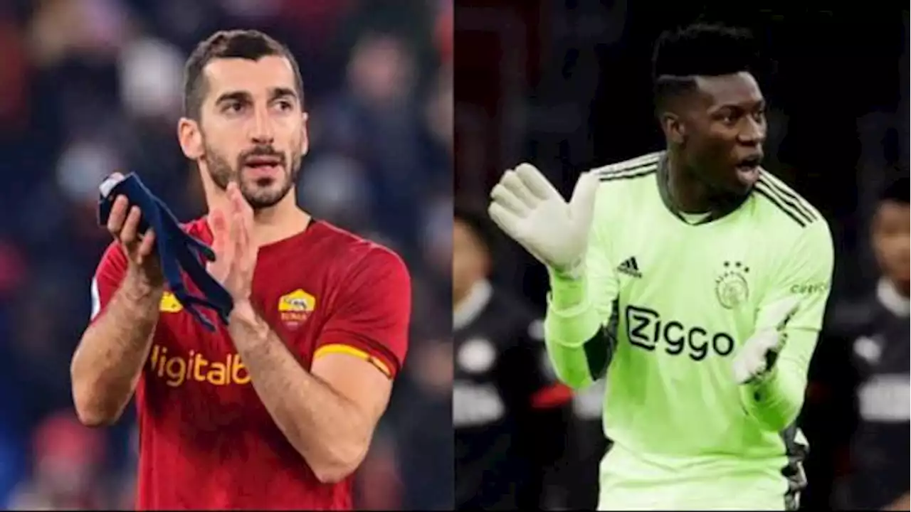 Resmi: Inter Milan Daftarkan Kontrak Henrikh Mkhitaryan dan Andre Onana