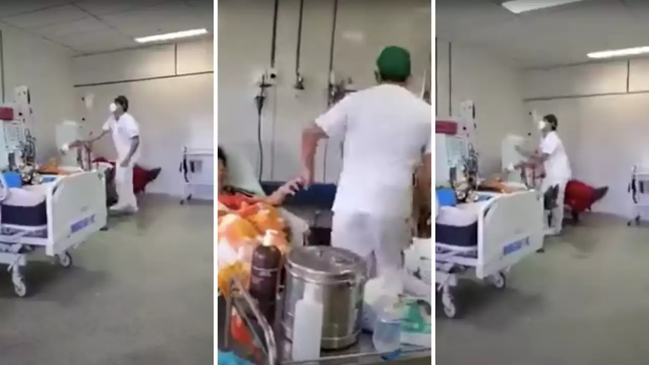 Enfermero y DJ que animó a una de sus pacientes con una cumbia