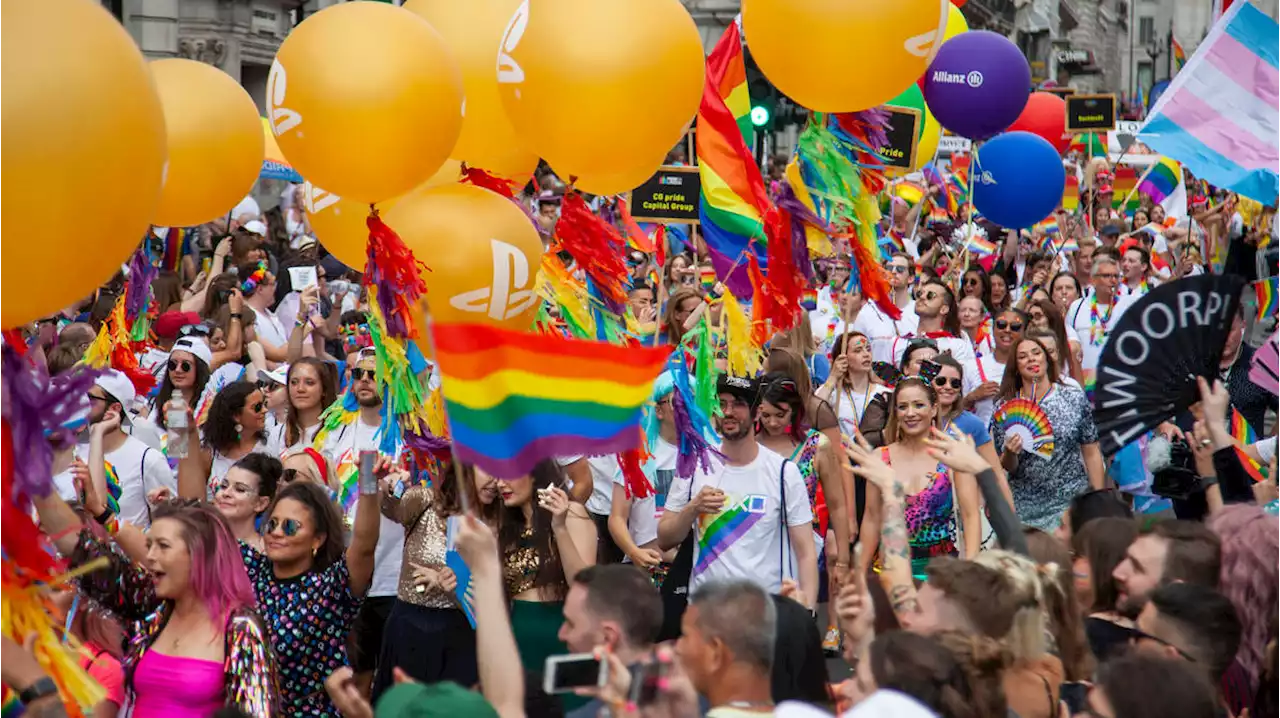 Over 1m people to celebrate Pride in centre of London today