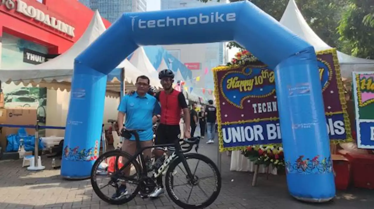 HUT ke-10, Technobike Gelar Technofest10 dan Gowes bersama Atlet Paracycling M Fadli