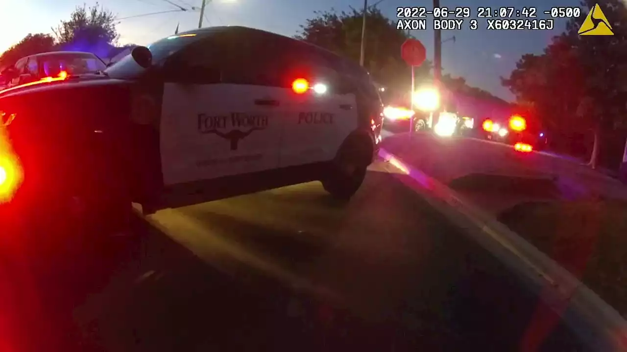 Police Video Shows Fort Worth Officers Chase, Shoot at Domestic Violence Suspect