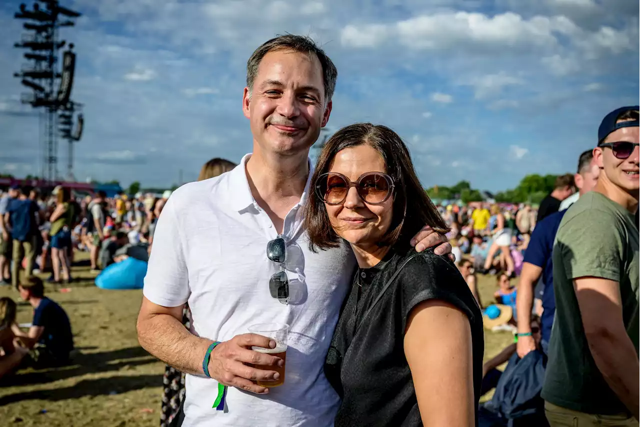 Premier Alexander De Croo op Rock Werchter: “Festivals in ons land zijn wereldtop”