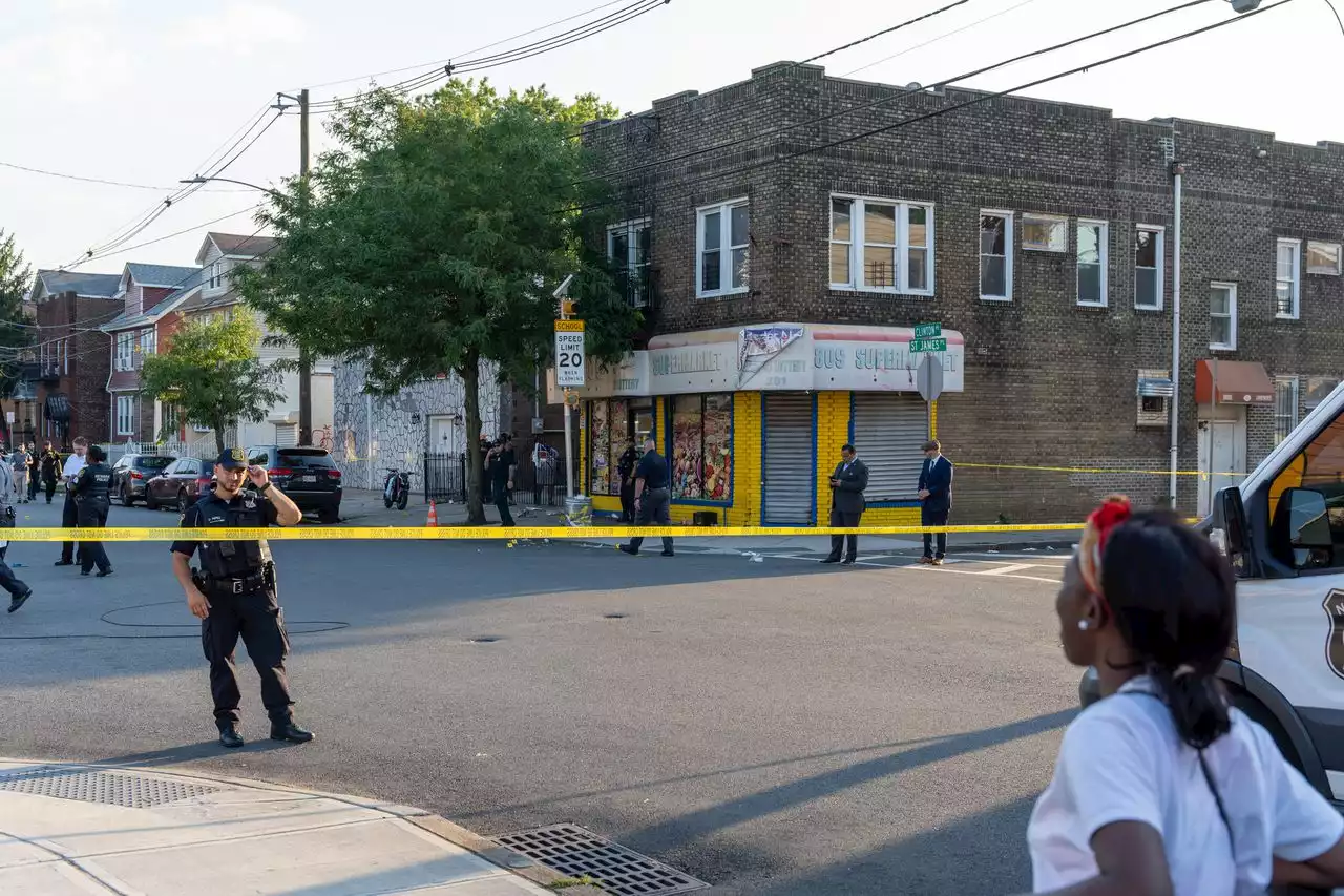 Police still searching for gunman who injured 9 in Newark drive-by shooting outside bodega