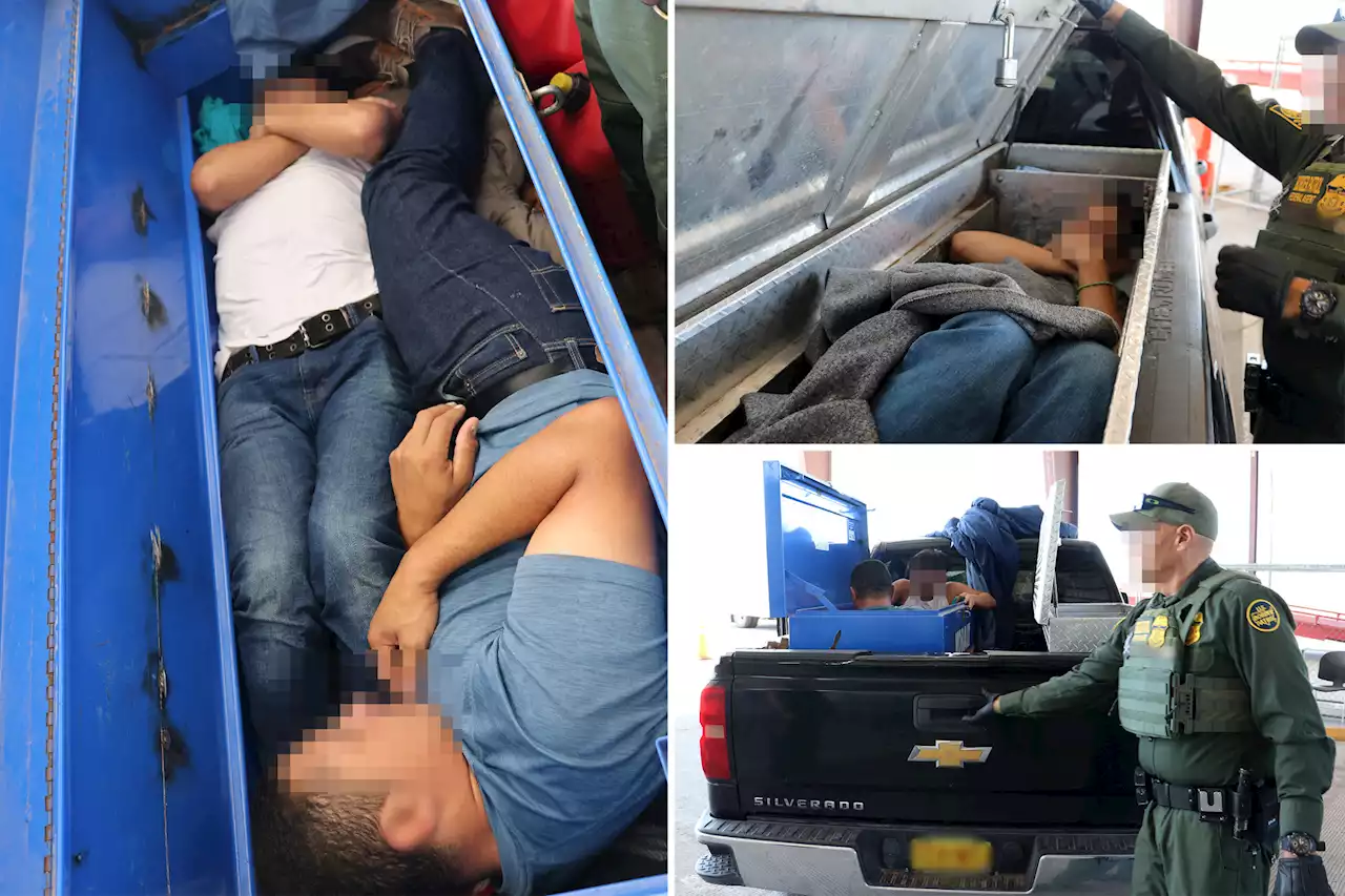 Honduran migrants found crammed into tool boxes in El Paso, Texas