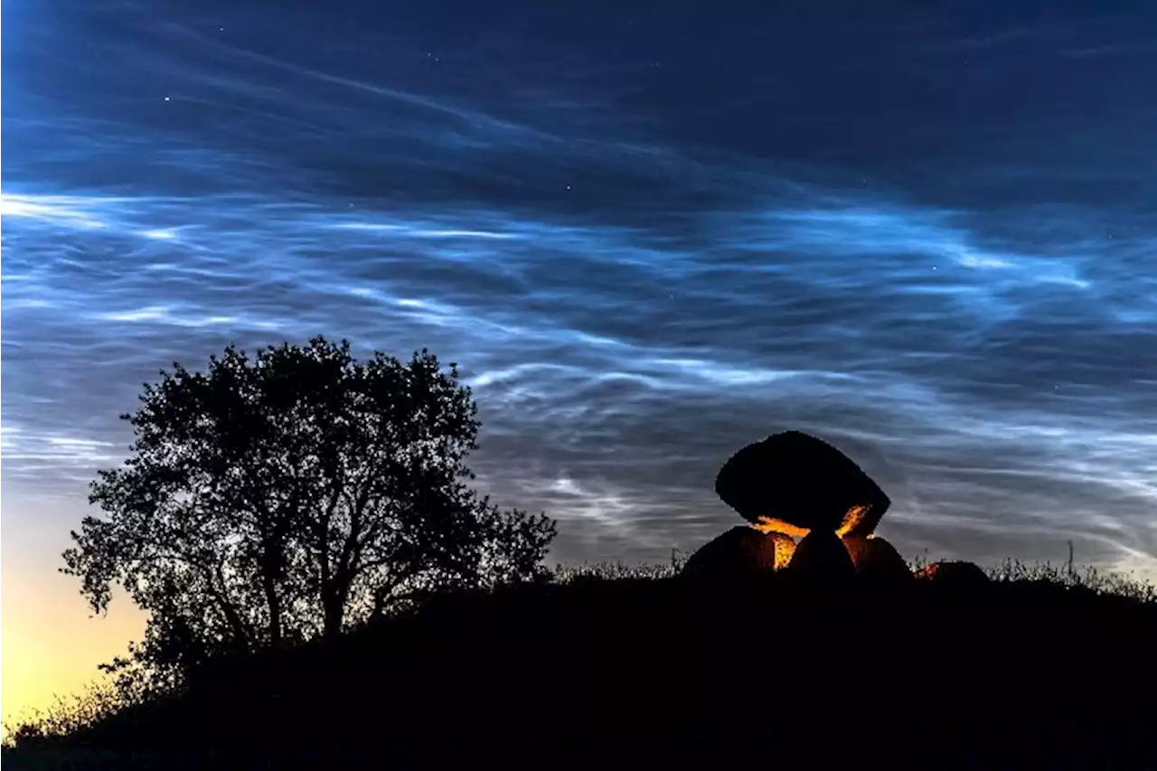 Rare clouds that glow in the dark are the most vibrant in 15 years