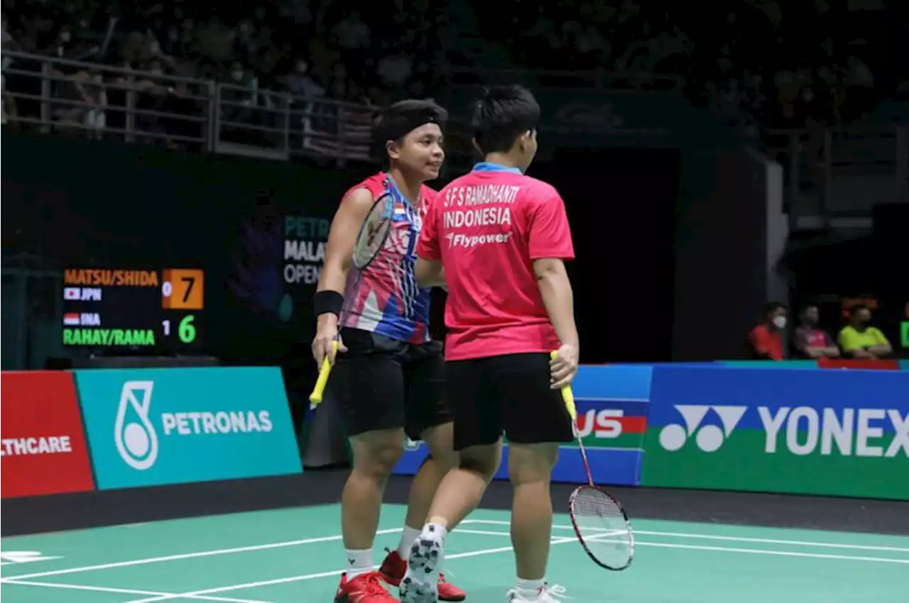 Hasil Malaysia Open 2022: Pulangkan Wakil Korea, Apriyani/Fadia Tembus Partai Final