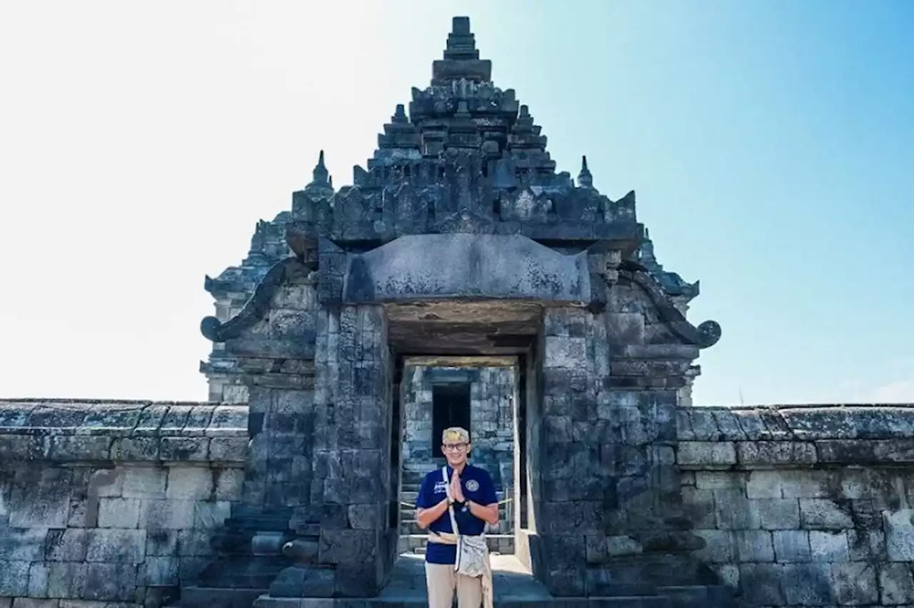 Masuk ke Ekosistem Borobudur, Sandiaga Uno Pacu Pola Perjalanan Wisata Candi Plaosan