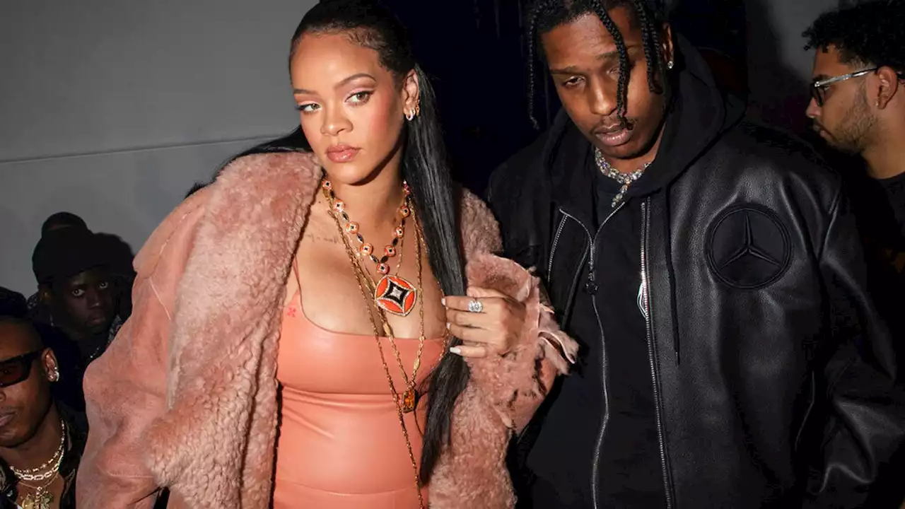 Rihanna and partner A$AP Rocky make surprise appearance at south London barbershop