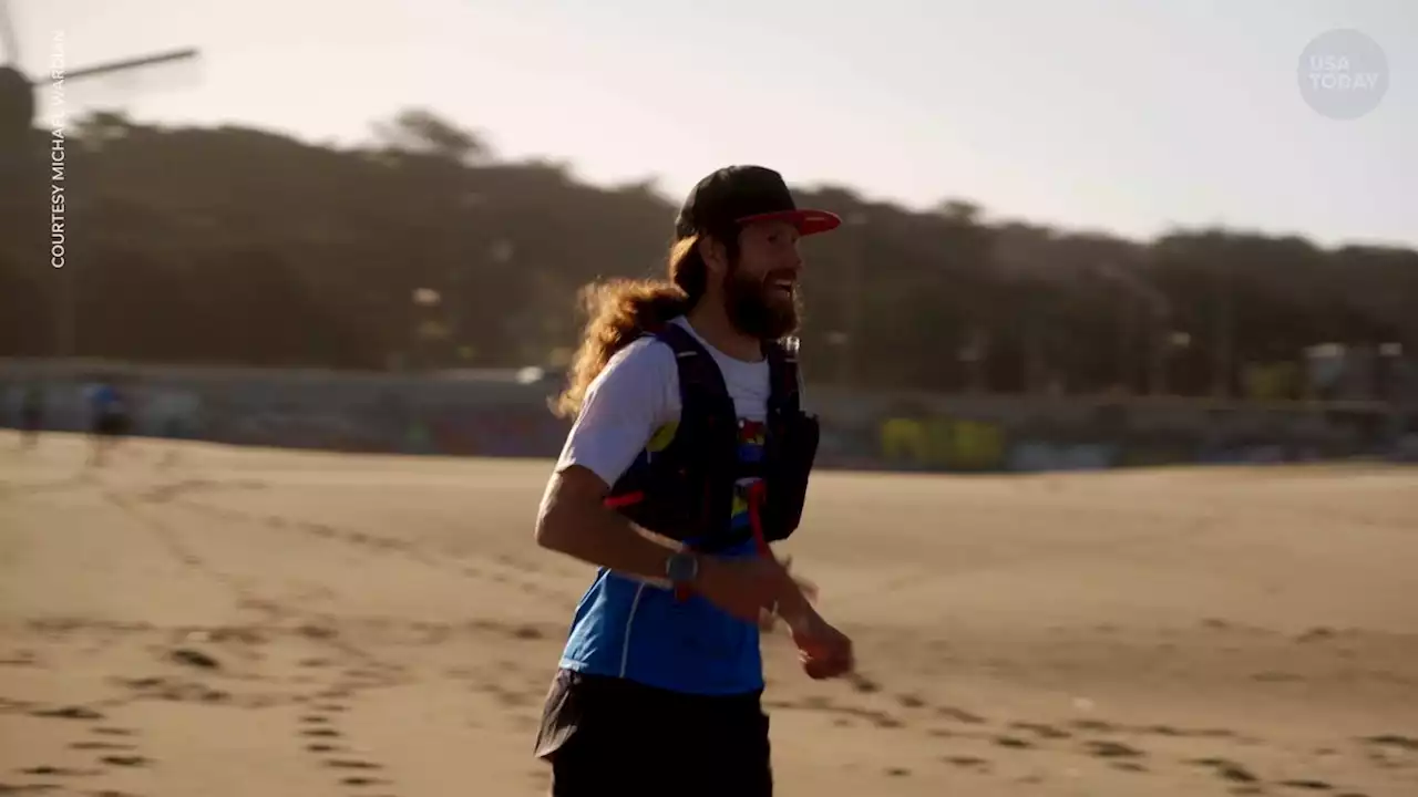 'This is my jam': Michael Wardian, 48, runs across the US in Forrest Gump-style feat