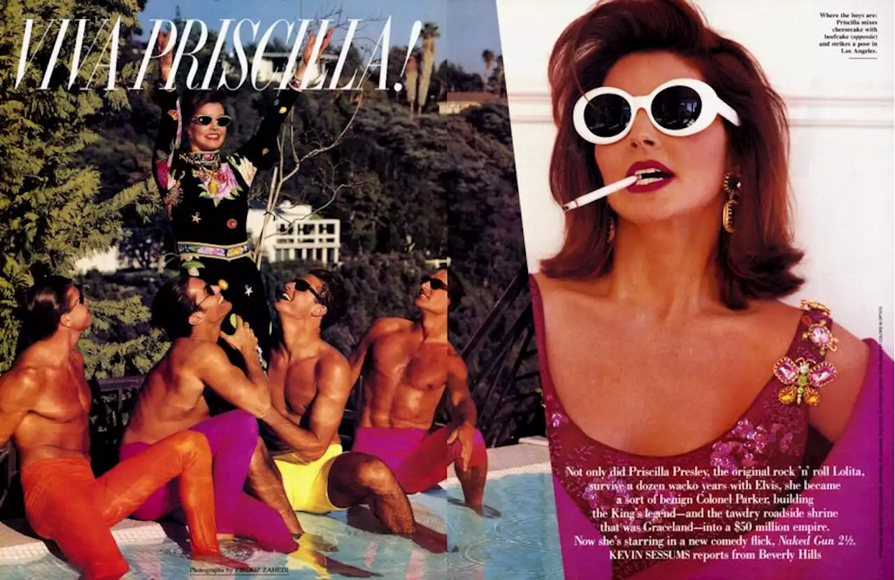 VIVA PRISCILLA! | Vanity Fair | July 1991