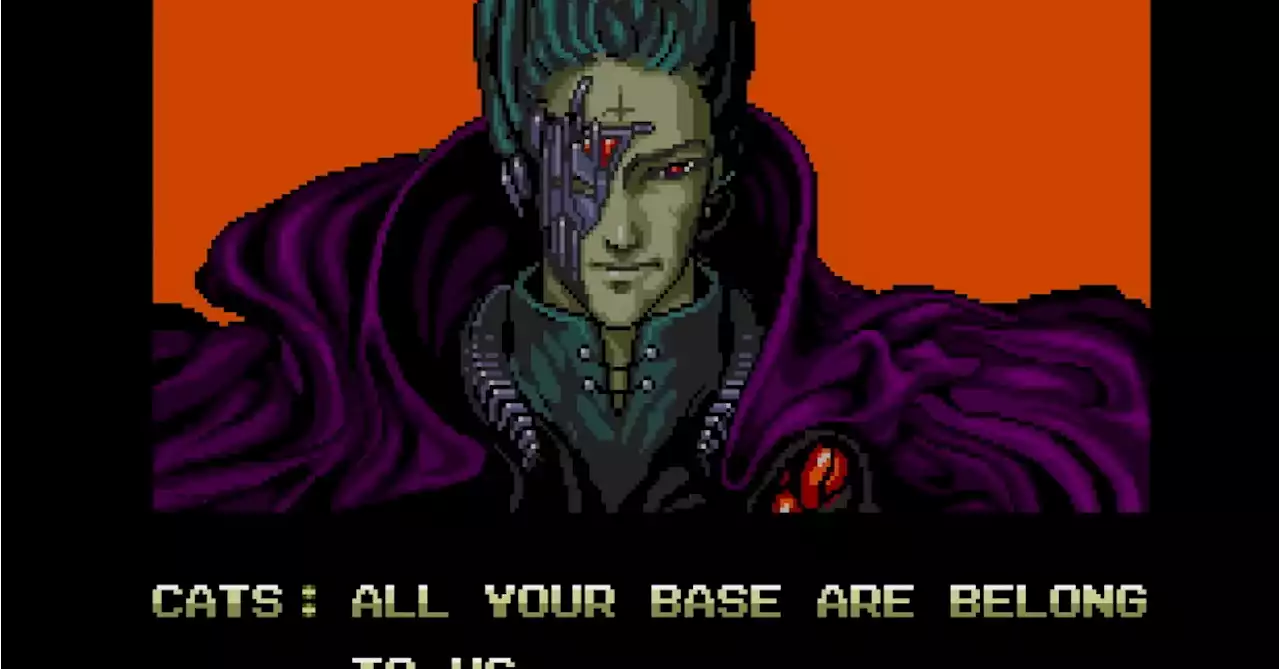 You can now play the 'all your base are belong to us' game on your Switch