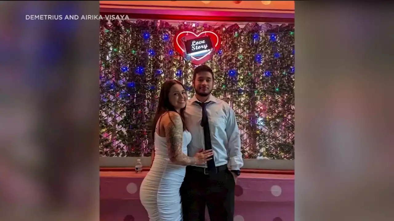 Couple's impromptu Las Vegas wedding highlighted by encounter with Jennifer Lopez, Ben Affleck