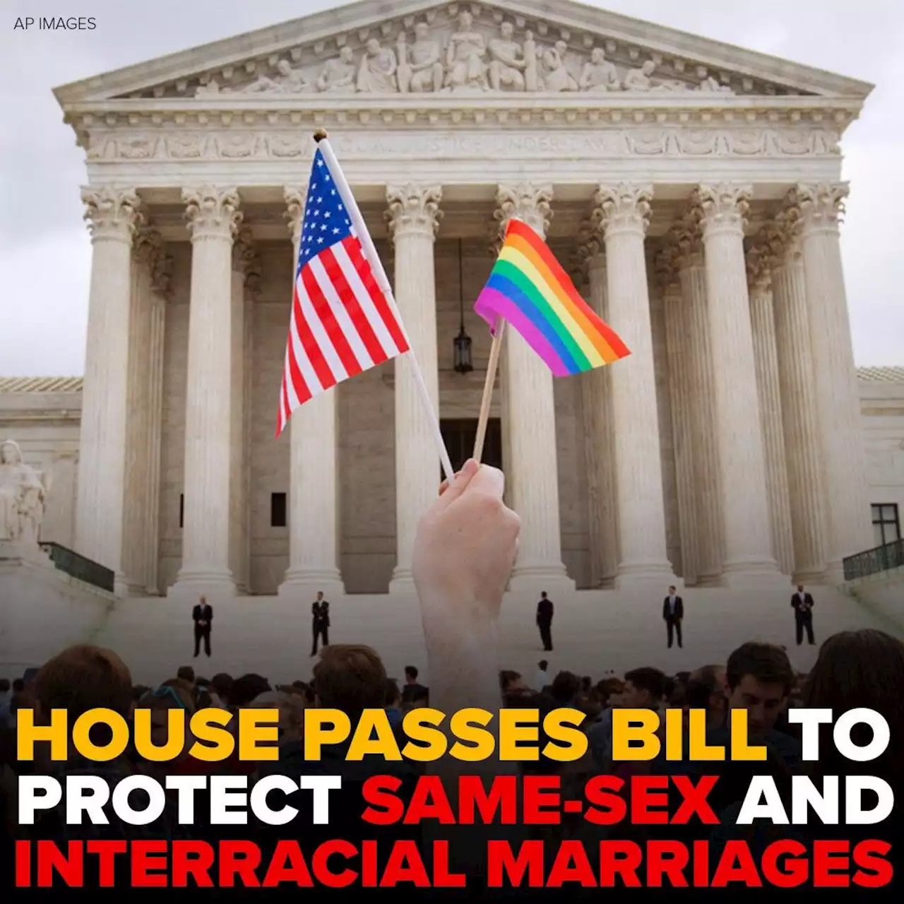 House passes bill to protect same-sex marriage in effort to counter Supreme Court