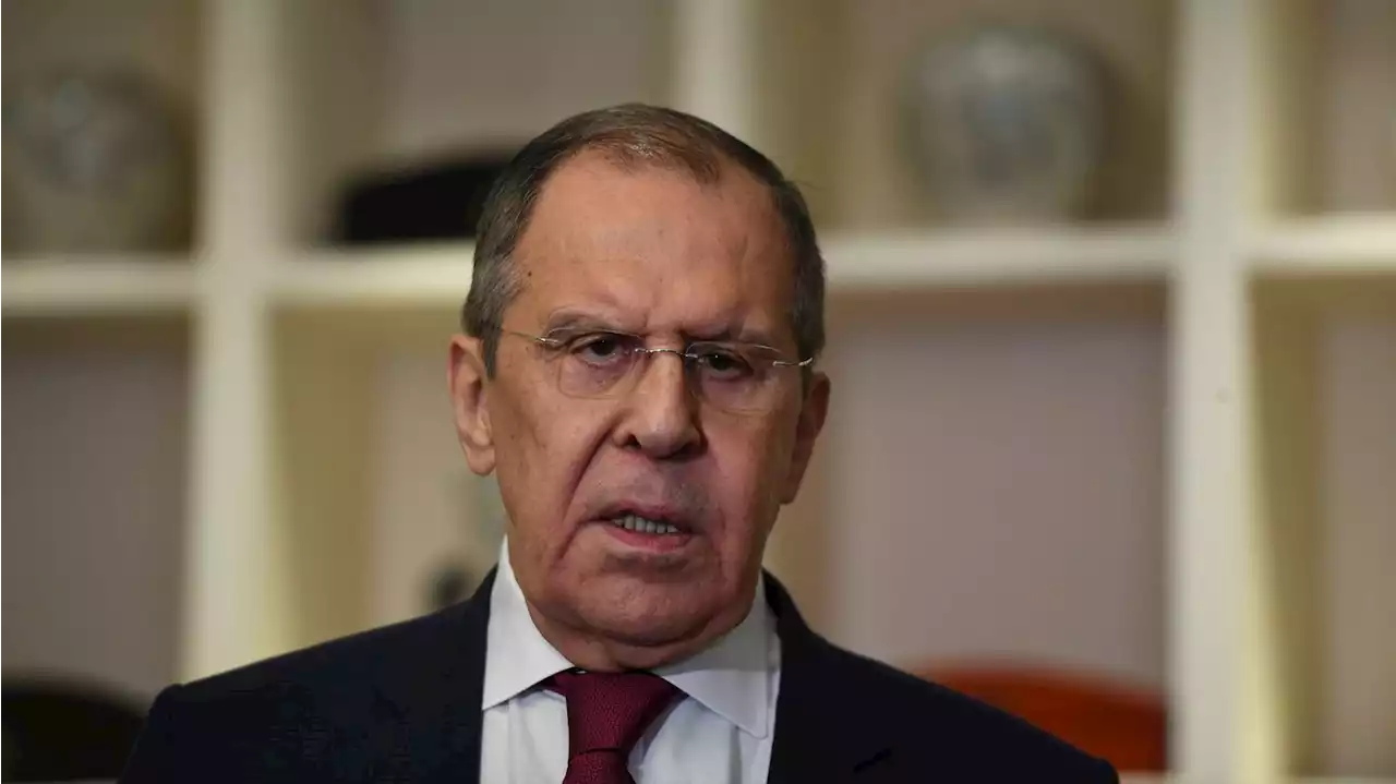 Lavrov says Russia's territorial ambitions in Ukraine go beyond the Donbas