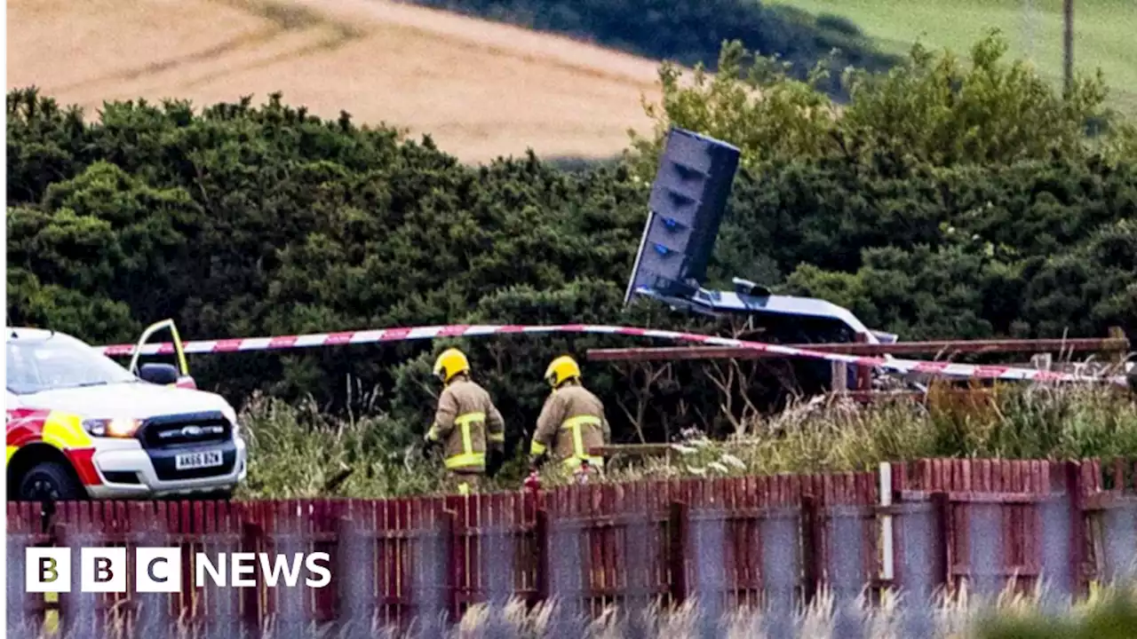 Newtownards: Two people believed to have died in air crash