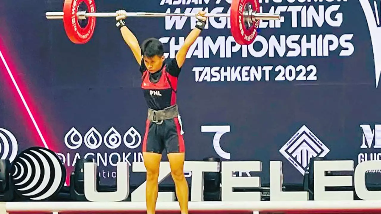 Philippine weightlifting produces 15-year-old champion in Colonia - BusinessWorld Online