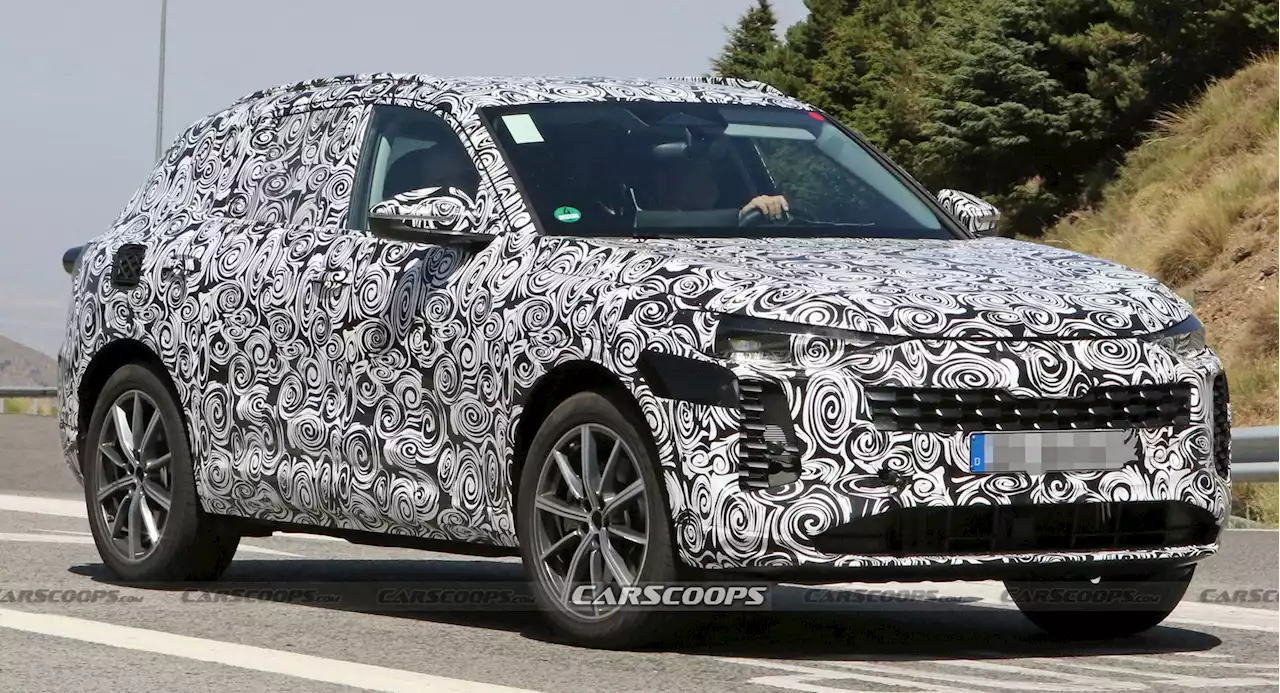 2025 Audi SQ5 Flaunts Its New Design And Four-Tailpipe Exhaust System In First Photos | Carscoops