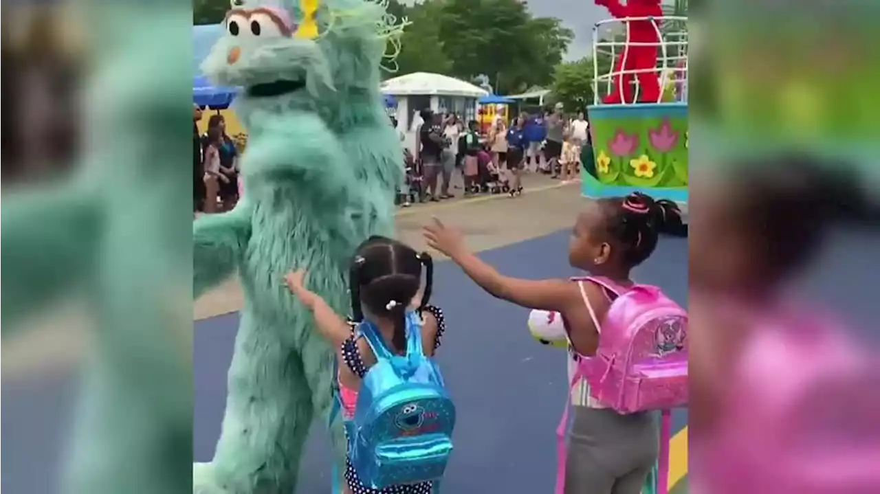 Video shows Sesame Place character appearing to avoid Black girls, prompting theme park apology