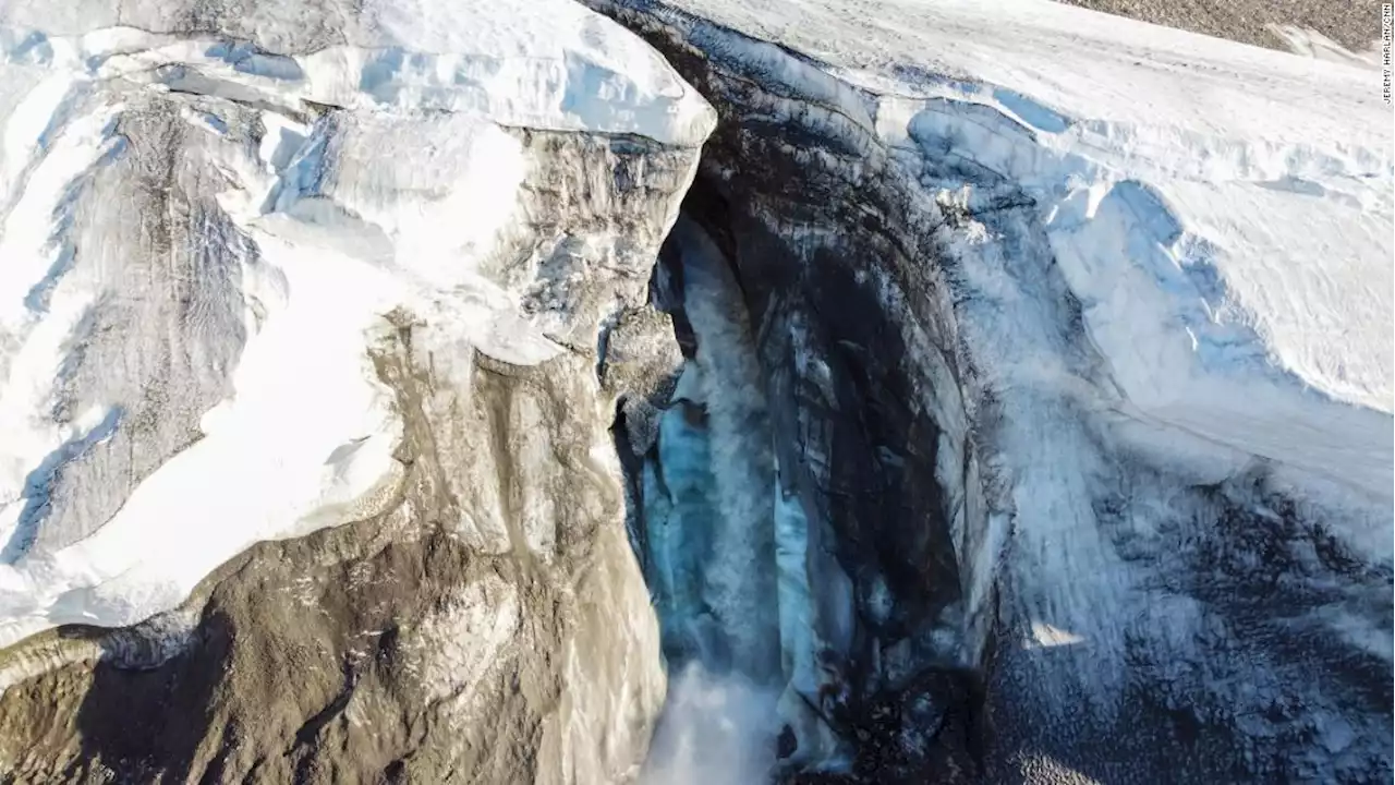 The amount of Greenland ice that melted last weekend could cover West Virginia in a foot of water