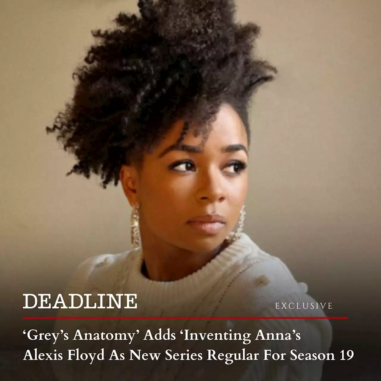 ‘Grey’s Anatomy’ Adds ‘Inventing Anna’s Alexis Floyd As New Series Regular For Season 19